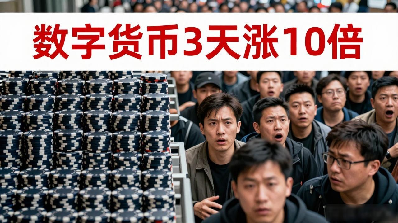 数字货币3天翻10倍？揭秘币圈爆炒背后的真相