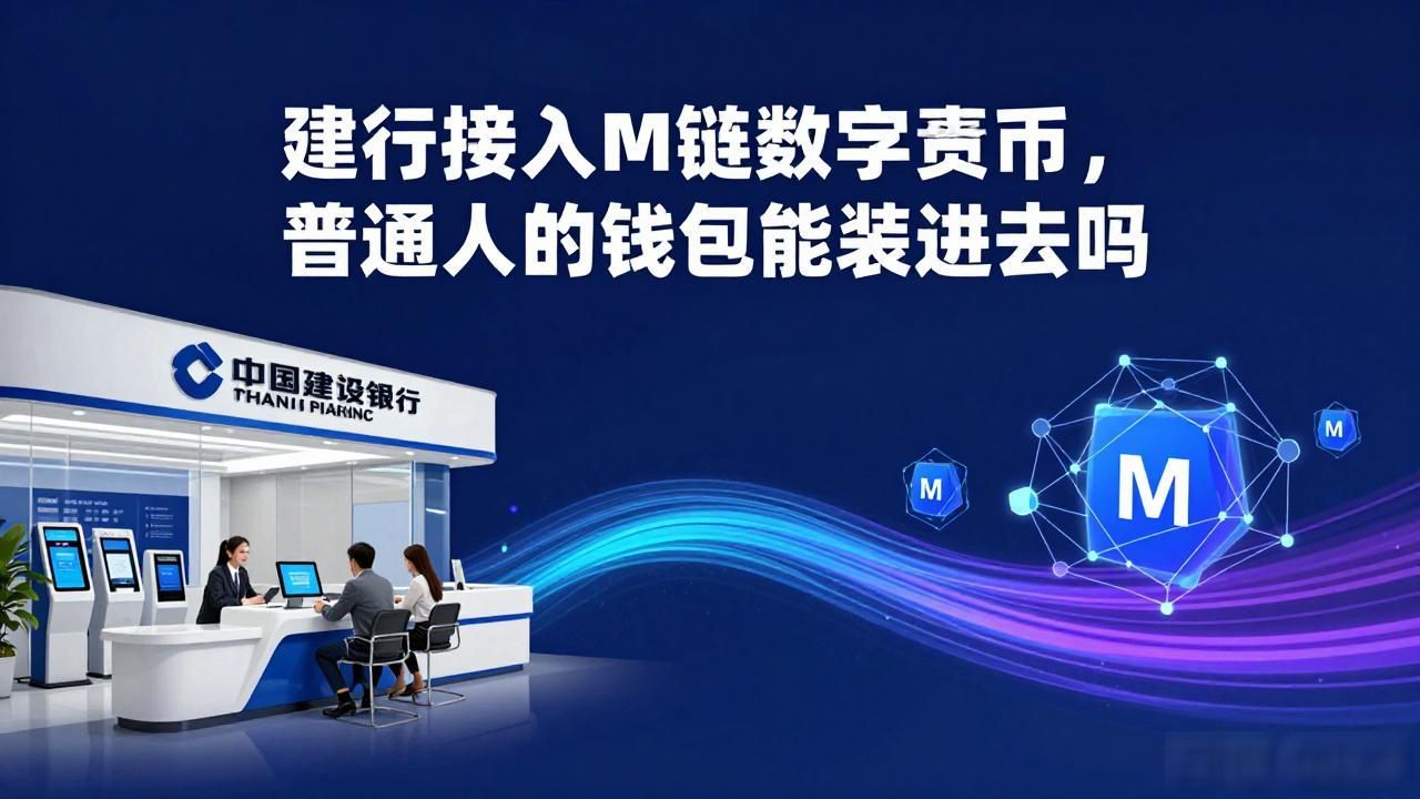建行接入m链数字货币，普通人的钱包能装进去吗